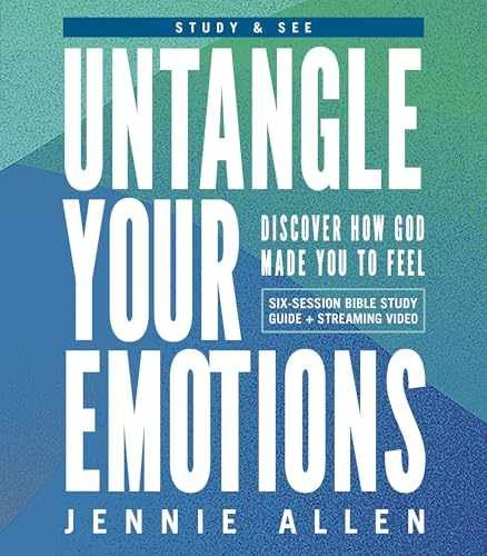 Untangle Your Emotions Bible Study – Paperback, by Allen Jennie – Very Good q