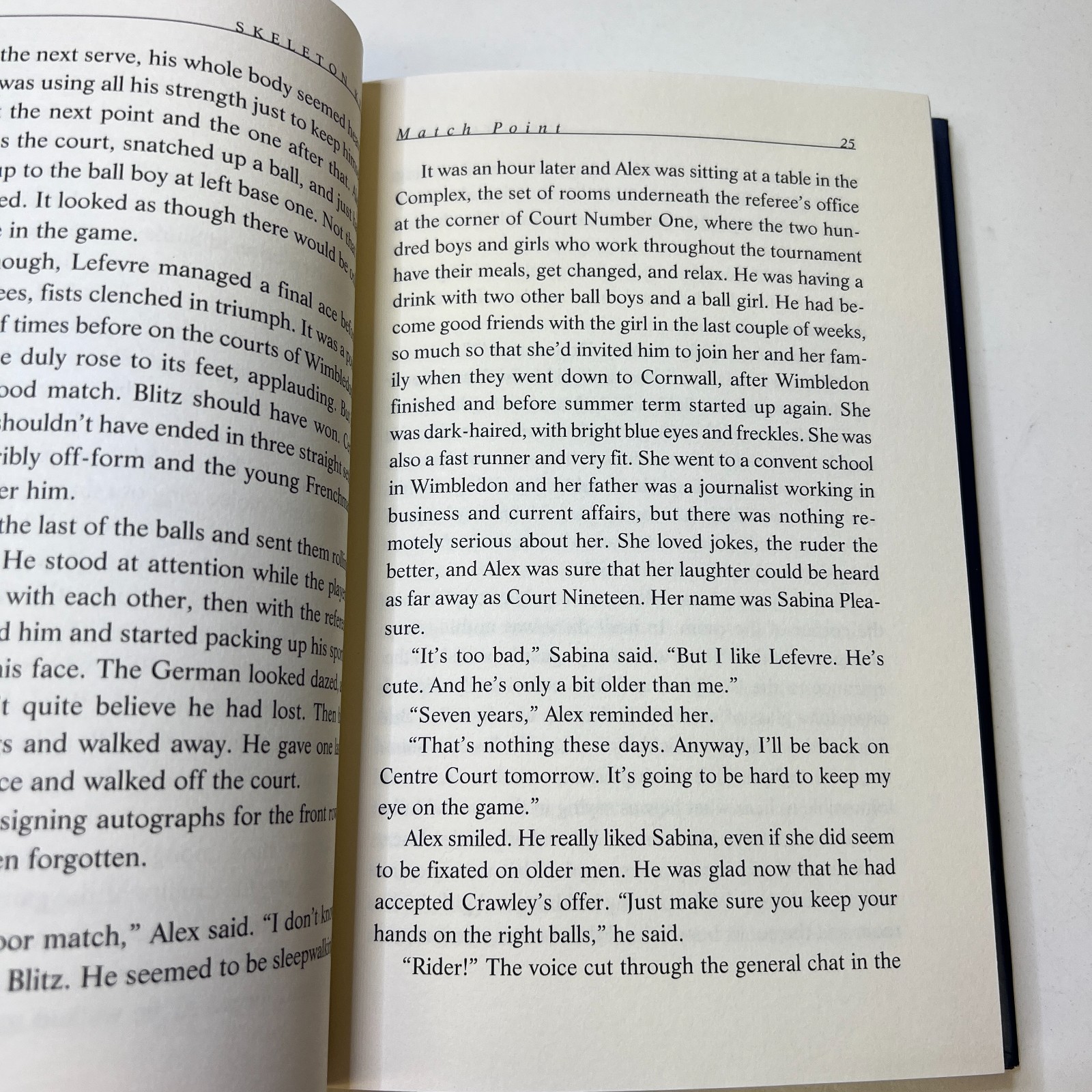 Skeleton Key & Eagle Strike (Alex Rider Ser) Anthony Horowitz Lot x 2