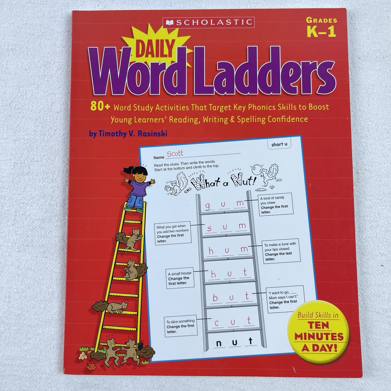 Daily Word Ladders by Timothy V. Rasinski Trade Paperback 2012