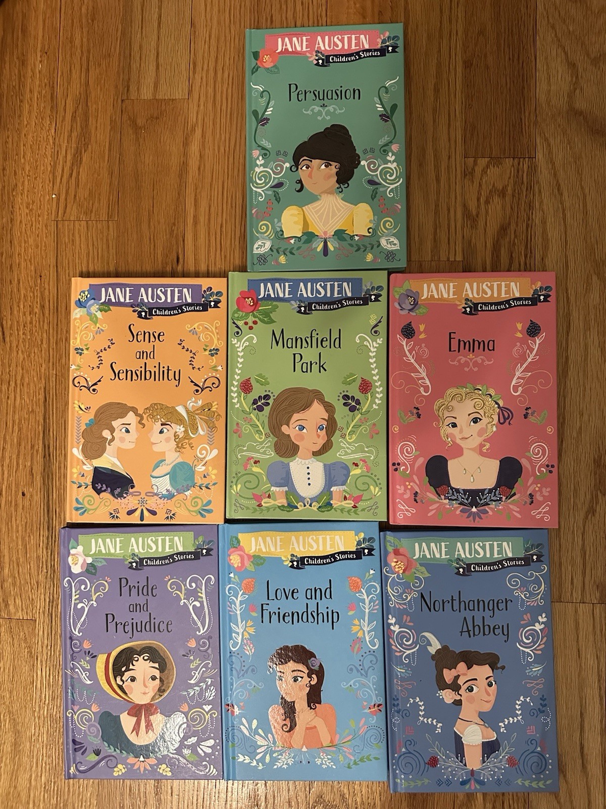 Jane Austen Children’s Stories 7 mini novels 202o First Edition Set