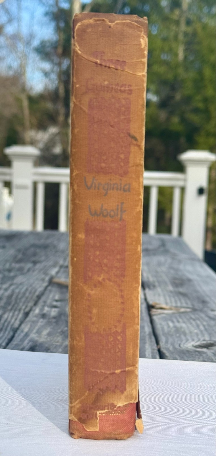 Virginia Woolf Three Guineas 1938 First American Edition Harcourt Brace Original