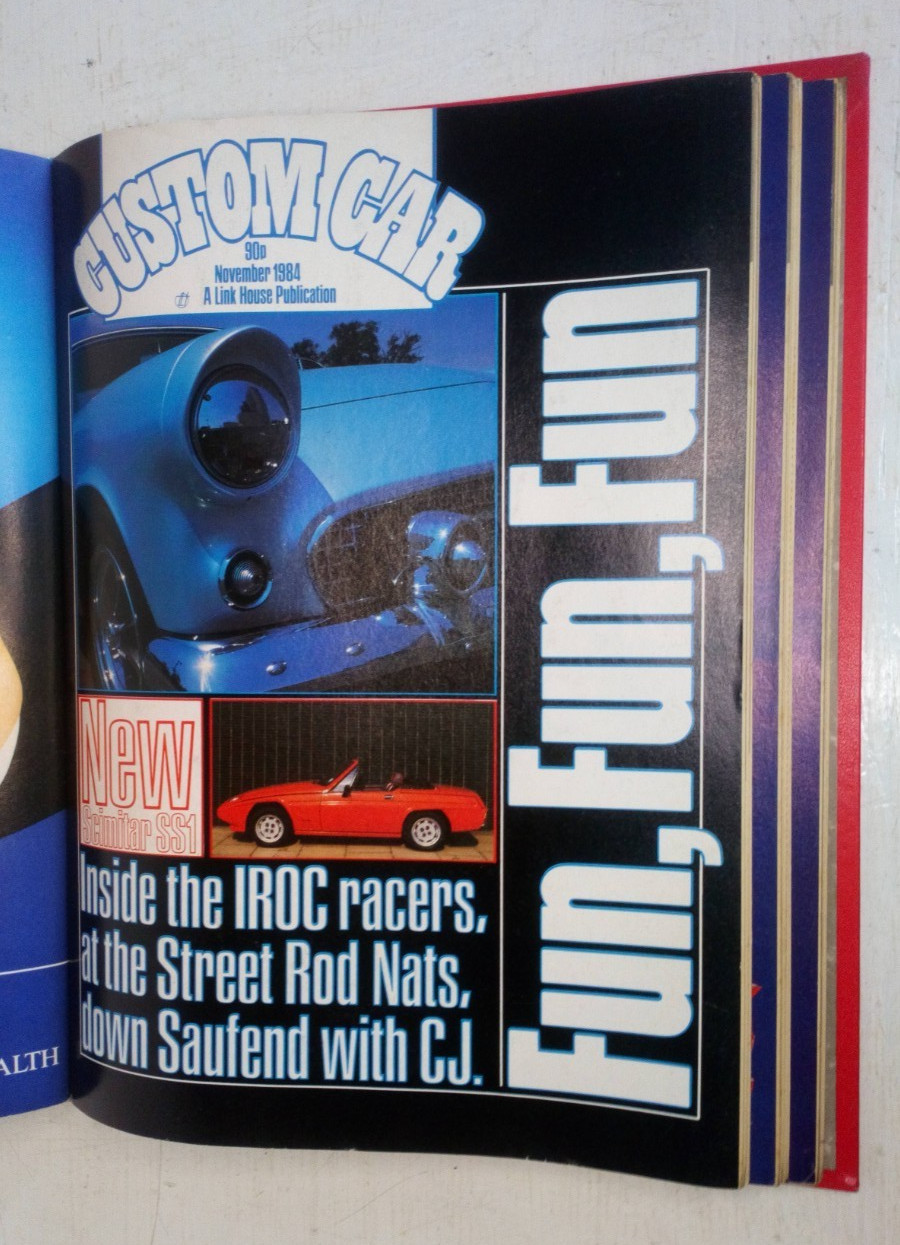 Custom Car Magazines in Binder March 1984 – January 1985