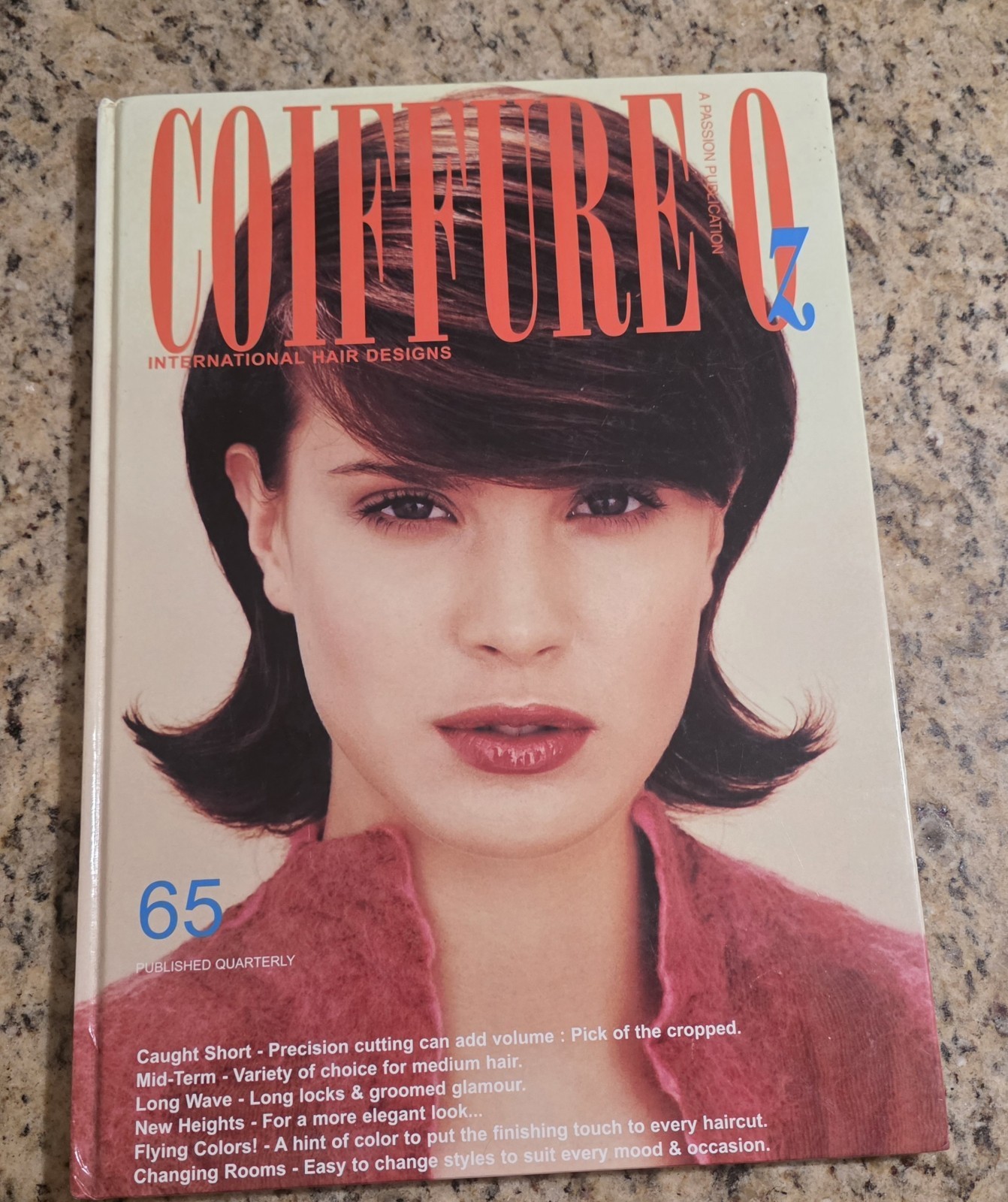 VINTAGE 80s COIFFURE QZ 65 HARDBACK / PAGES OF NOSTALGIC COOL CONTENT