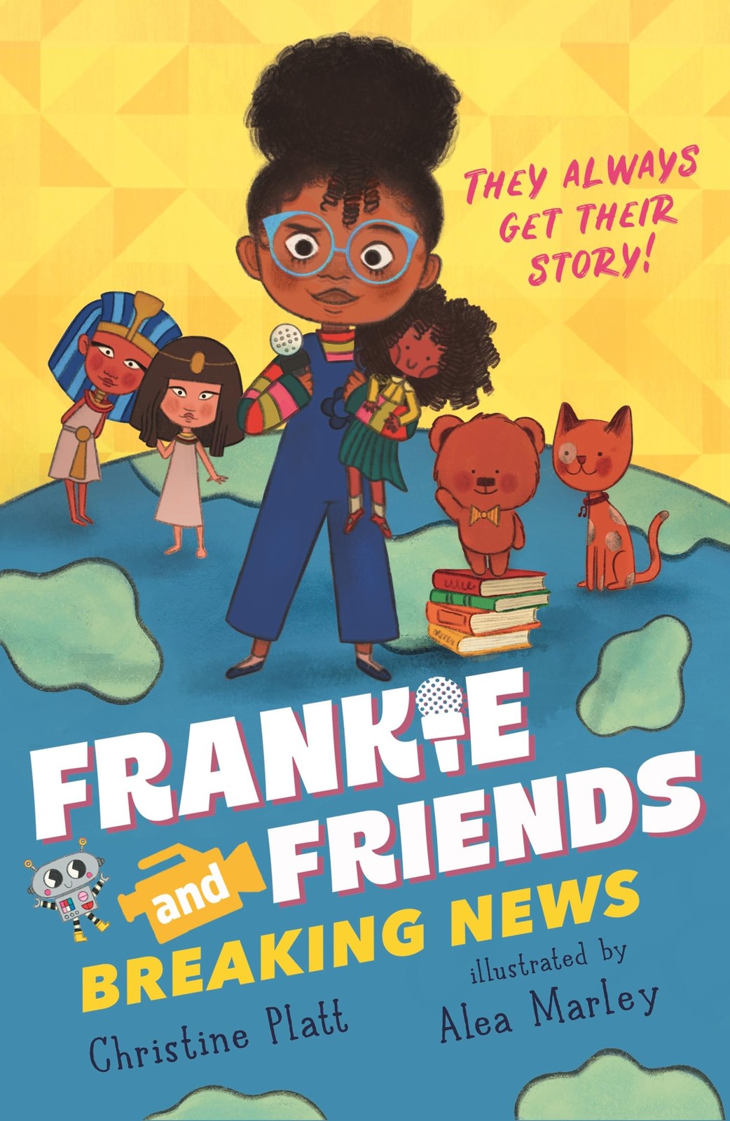 Walker Books Ltd Frankie and Friends Breaking News. By Christine