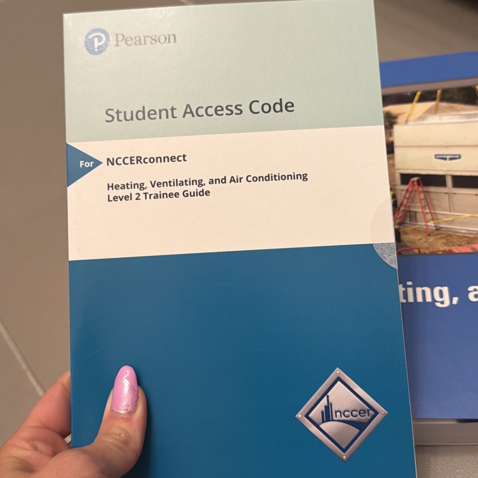 Hvac Level 2 Trainee Guide, Paperback by Nccer (COR), like new- WITH CODE
