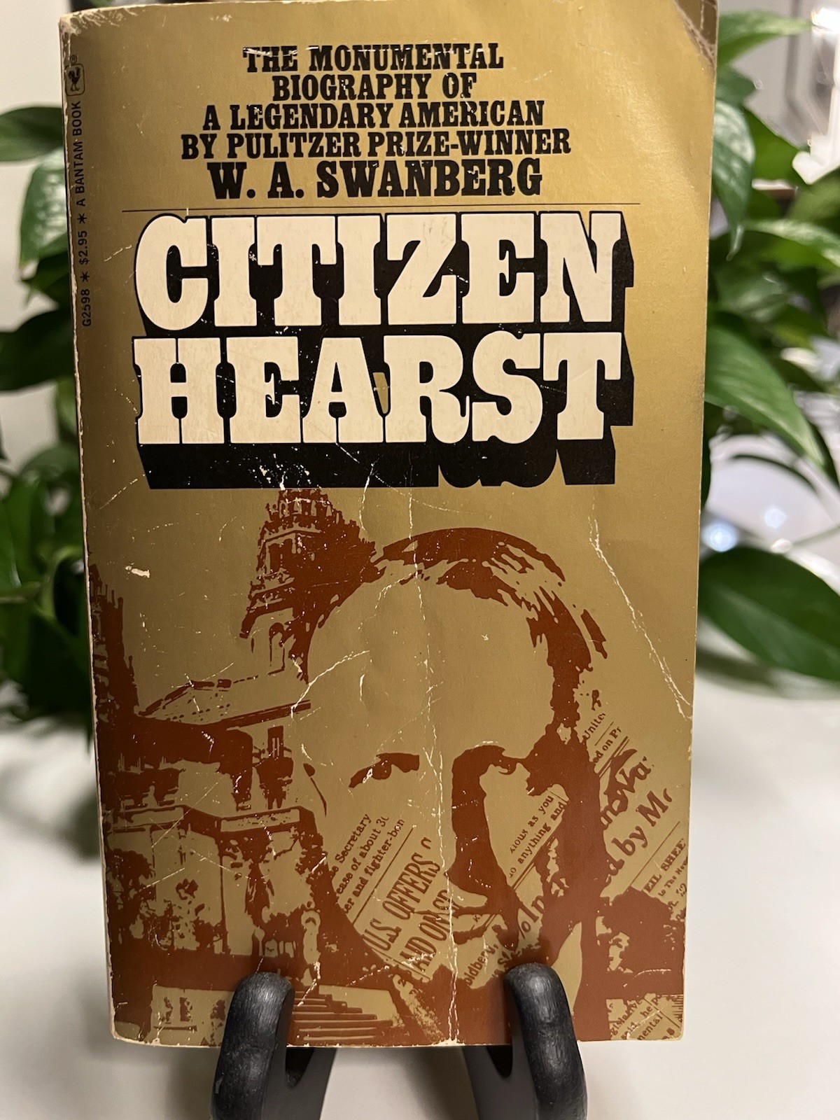 Citizen Hearst W. A. Swanberg Vintage 1971 Scribner’s Biography William Randolph