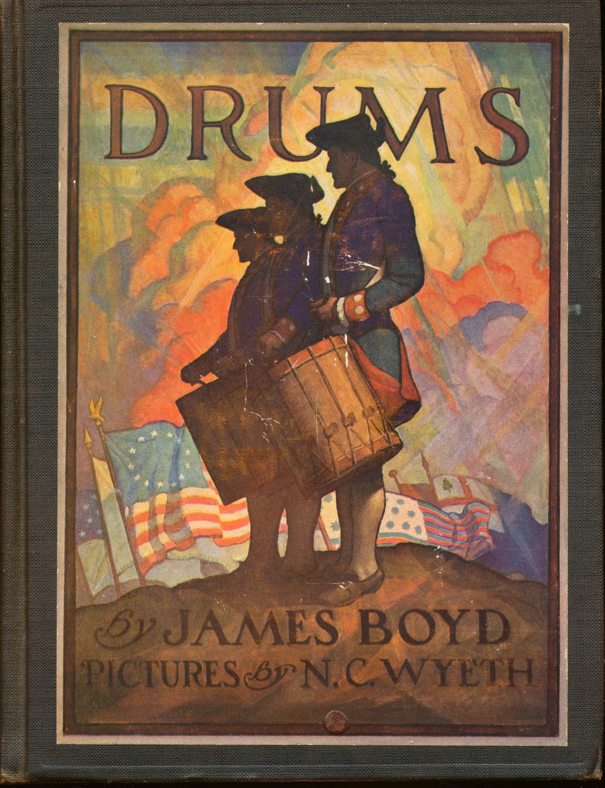 WHITE HOUSE LIBRARY 1928 Drums James Boyd N.C. Wyeth Scribner HC 1930