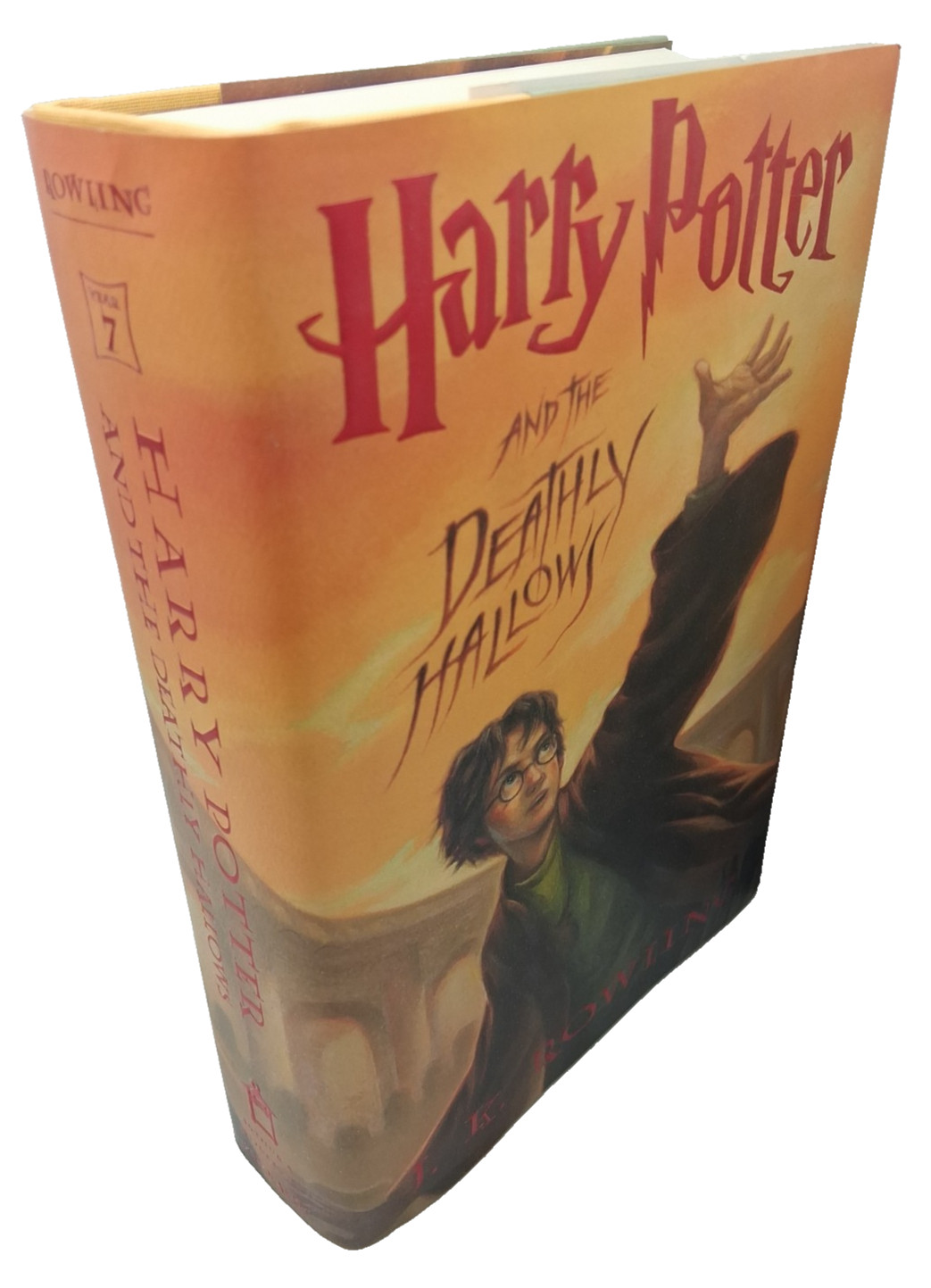 HARRY POTTER Deathly Hallows TRUE First Edition, 1st Printing DJ 759 pages Error