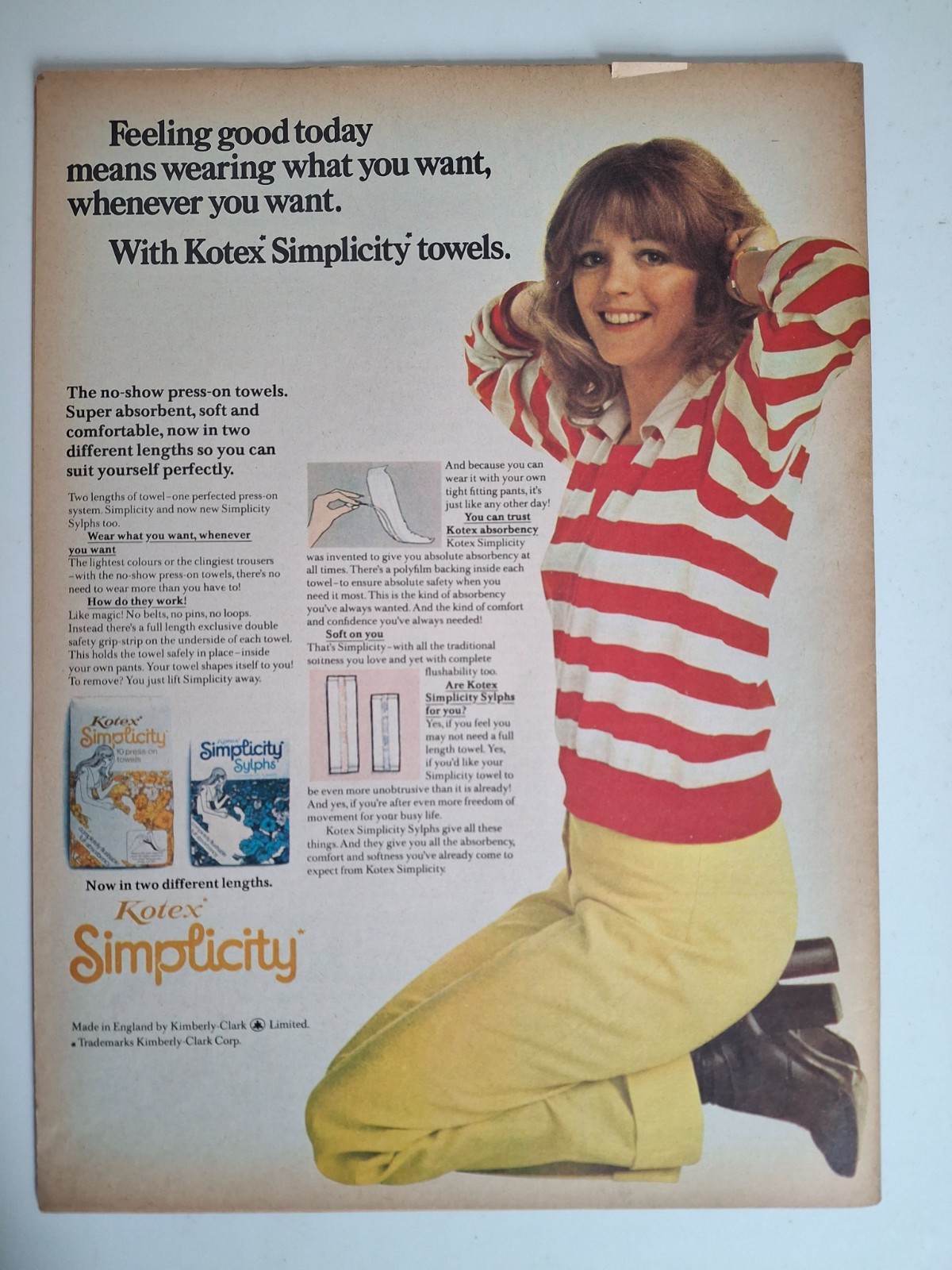 Pink Magazine, issue 163 May 8 1976 Kenny Poster Lovely Condition