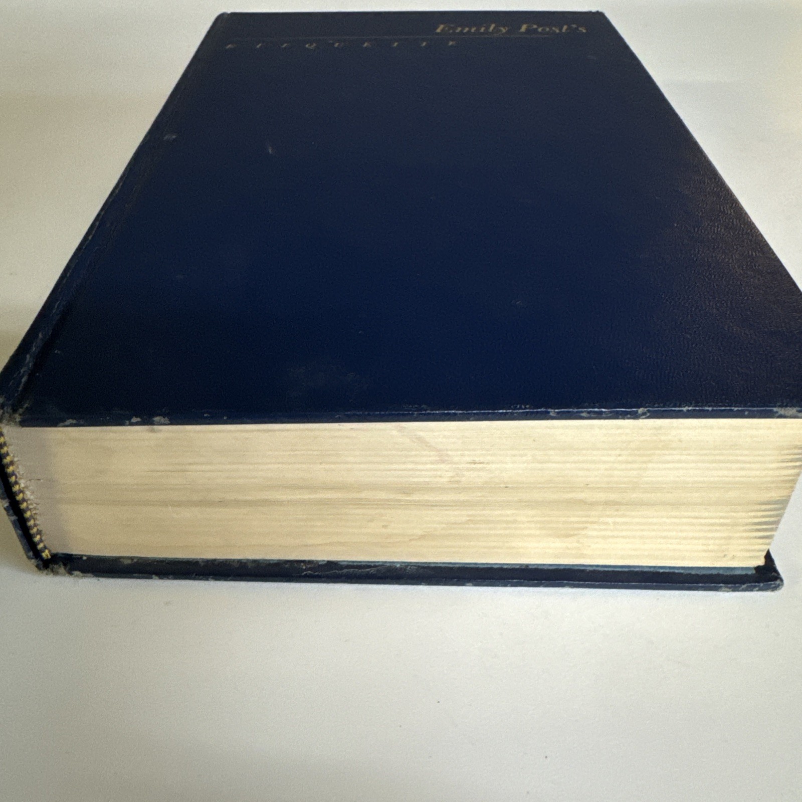 1969 Emily Post’s ETIQUETTE 12th ed. hardback book -732 pages -Weddings, parties