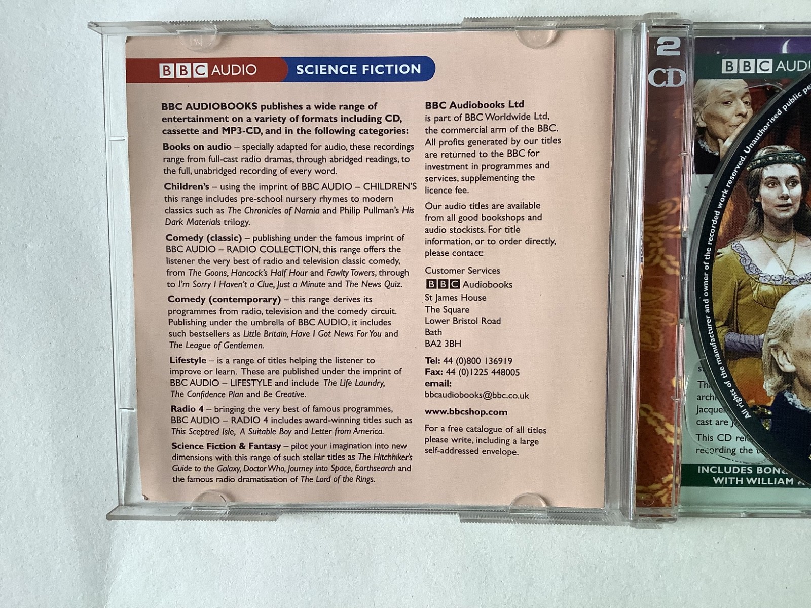 Doctor Who: The Crusade by AudioGO Limited (CD-Audio, 2005) – William Hartnell