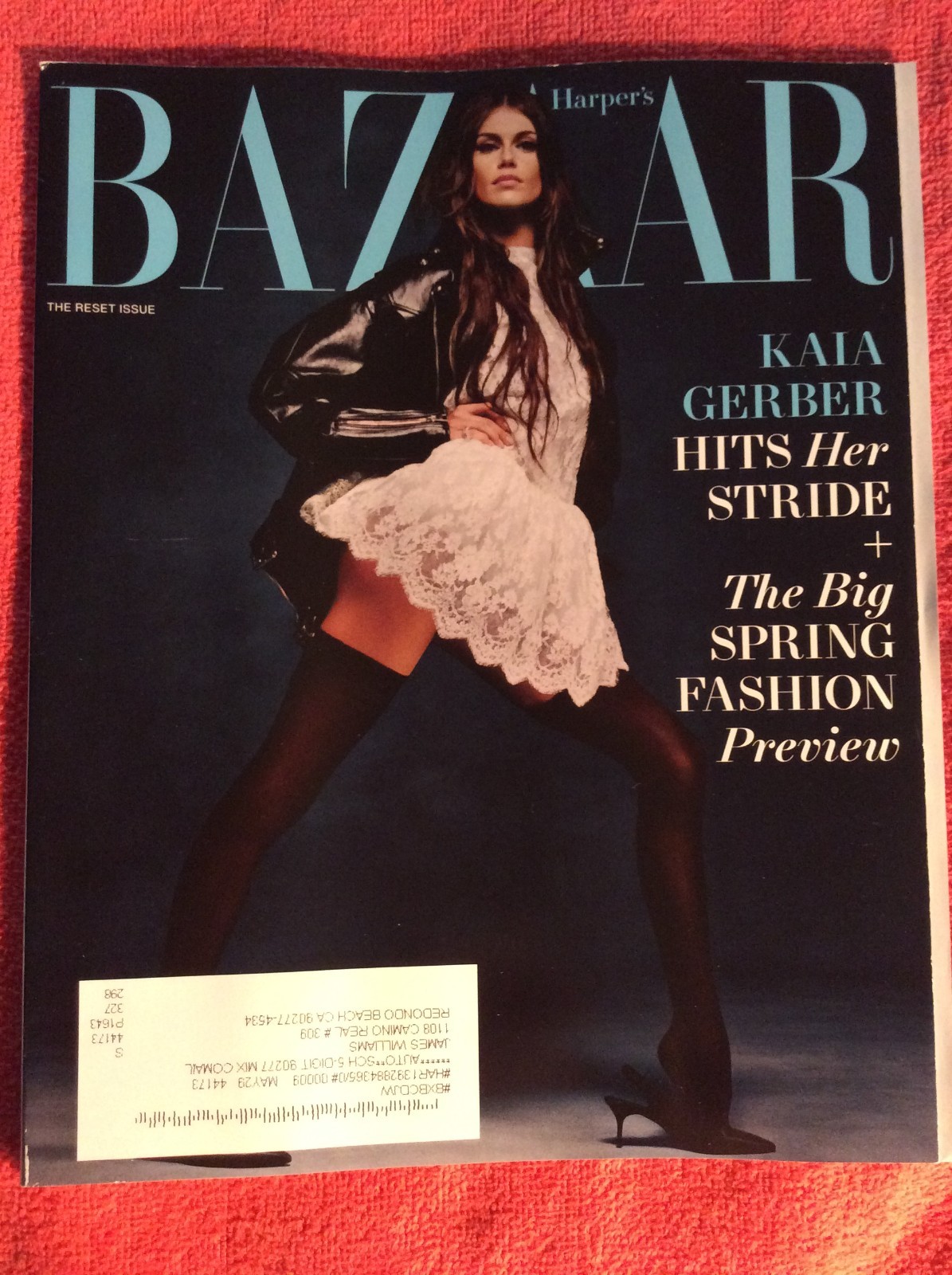 HARPER’S BAZAAR MAGAZINE FEBRUARY 2026 KAIA GERBER SPRING FASHION PREVIEW
