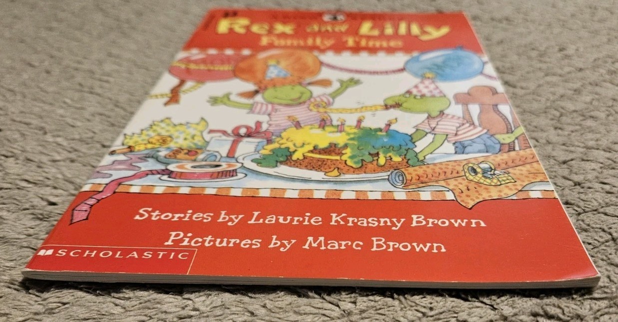 Rex And Lilly Family Time: A Dino Easy Ready By Laurie Krasny Brown
