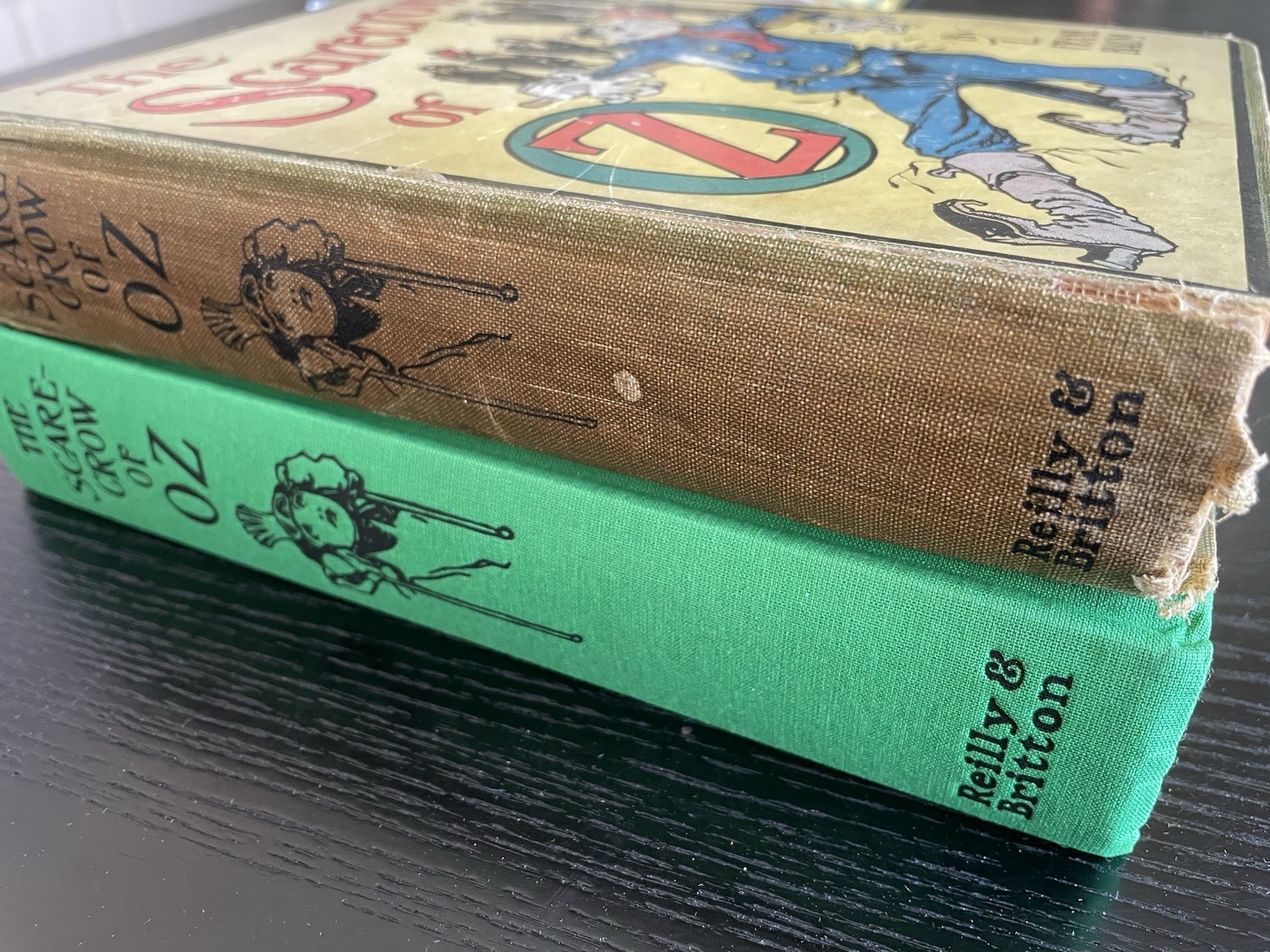 1915 Reilly & Britton 1st Ed The Scarecrow of Oz – All 12 Plates + Bonus Book