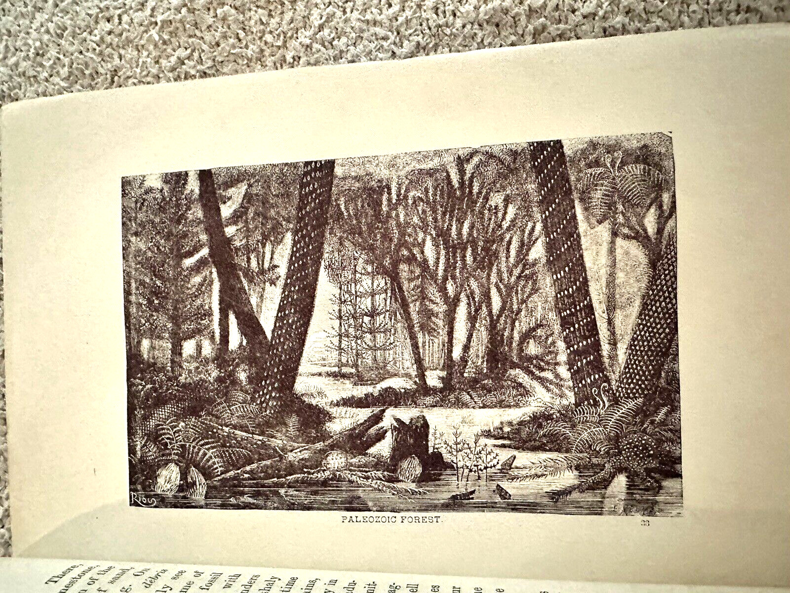 1885, The Prehistoric World: Or, Vanished Races, EA Allen, Profusely Illustrated