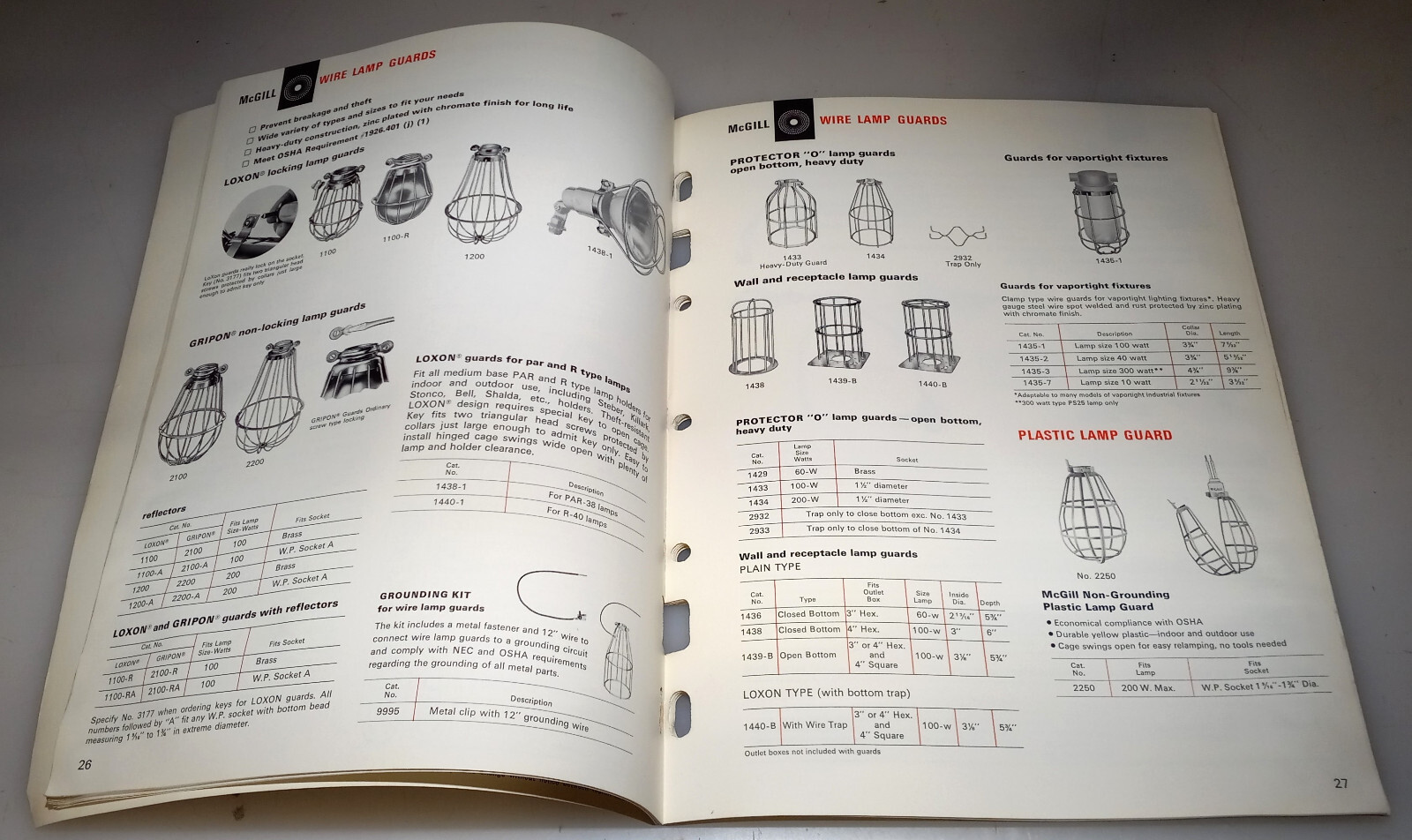 McGill Industrial Electrical Products Catalog N0.95 Feb. 1974 -Stained-