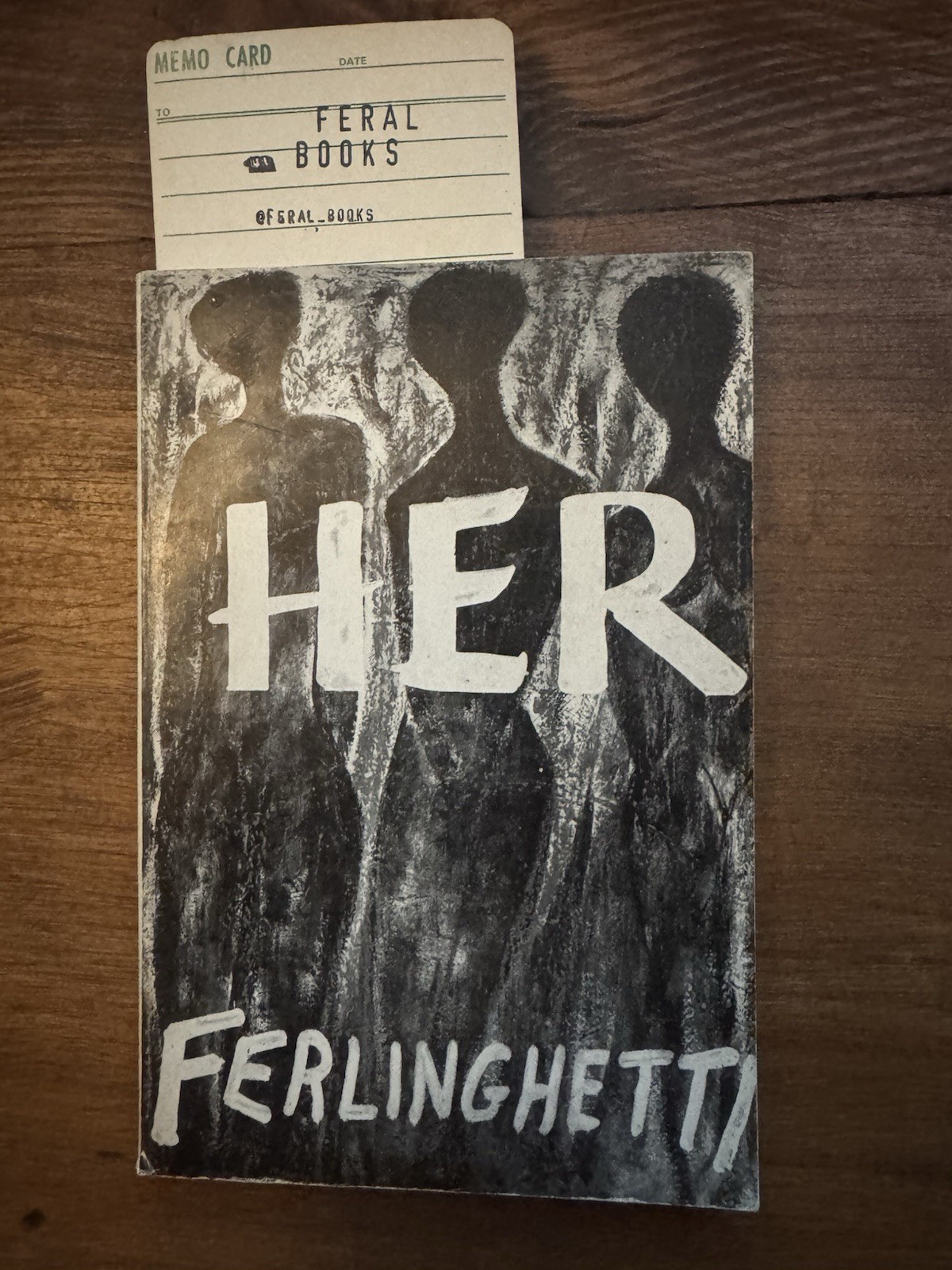 Lawrence Ferlinghetti Her New Directions Paperback Ninth Printing 1960