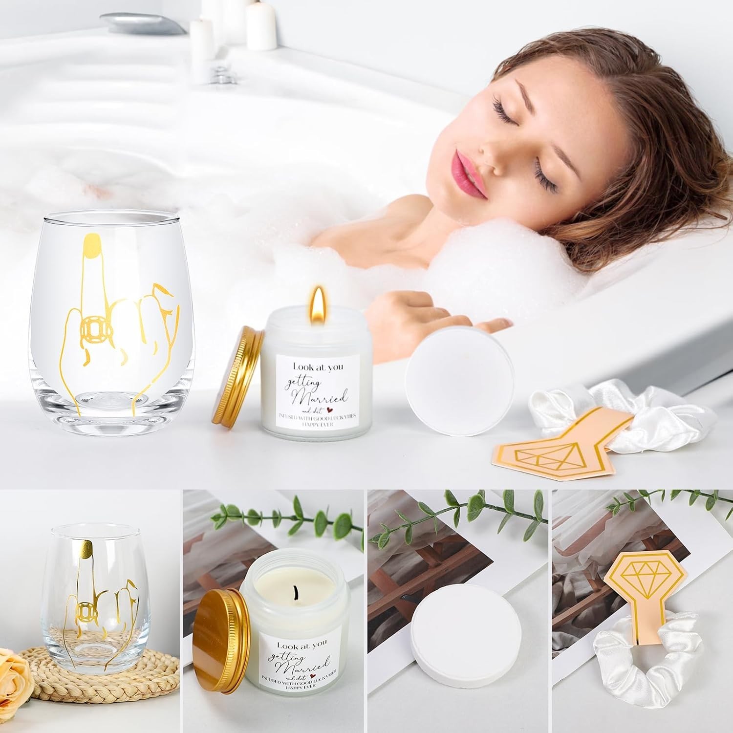 Ultimate Bride To Be Gift Set: Relaxing Essentials & Elegant Keepsakes