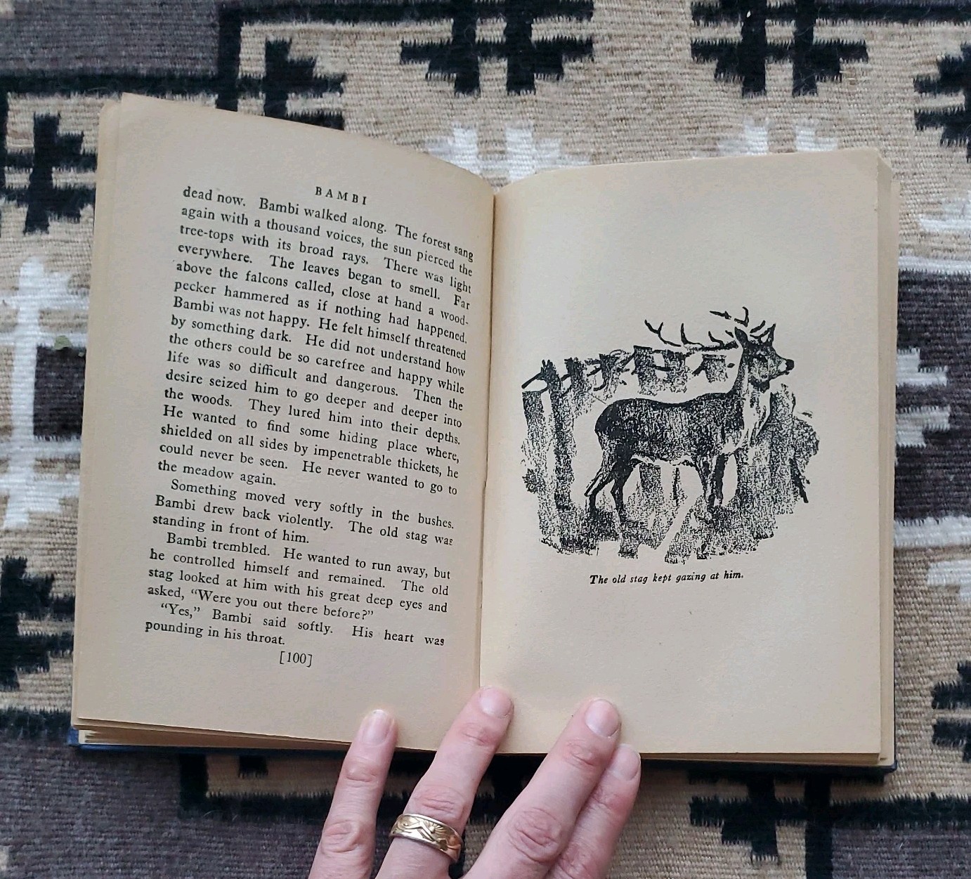 1929-Bambi- HC- By Felix Salten Illustrated By Kurt Wiese-Grosset and Dunlap