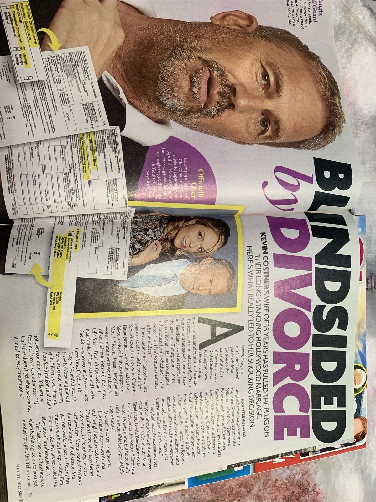 Star Magazine May 22 2023 Kevin Costner Gwyneth Paltrow Brad Pitt vs Ben Affleck