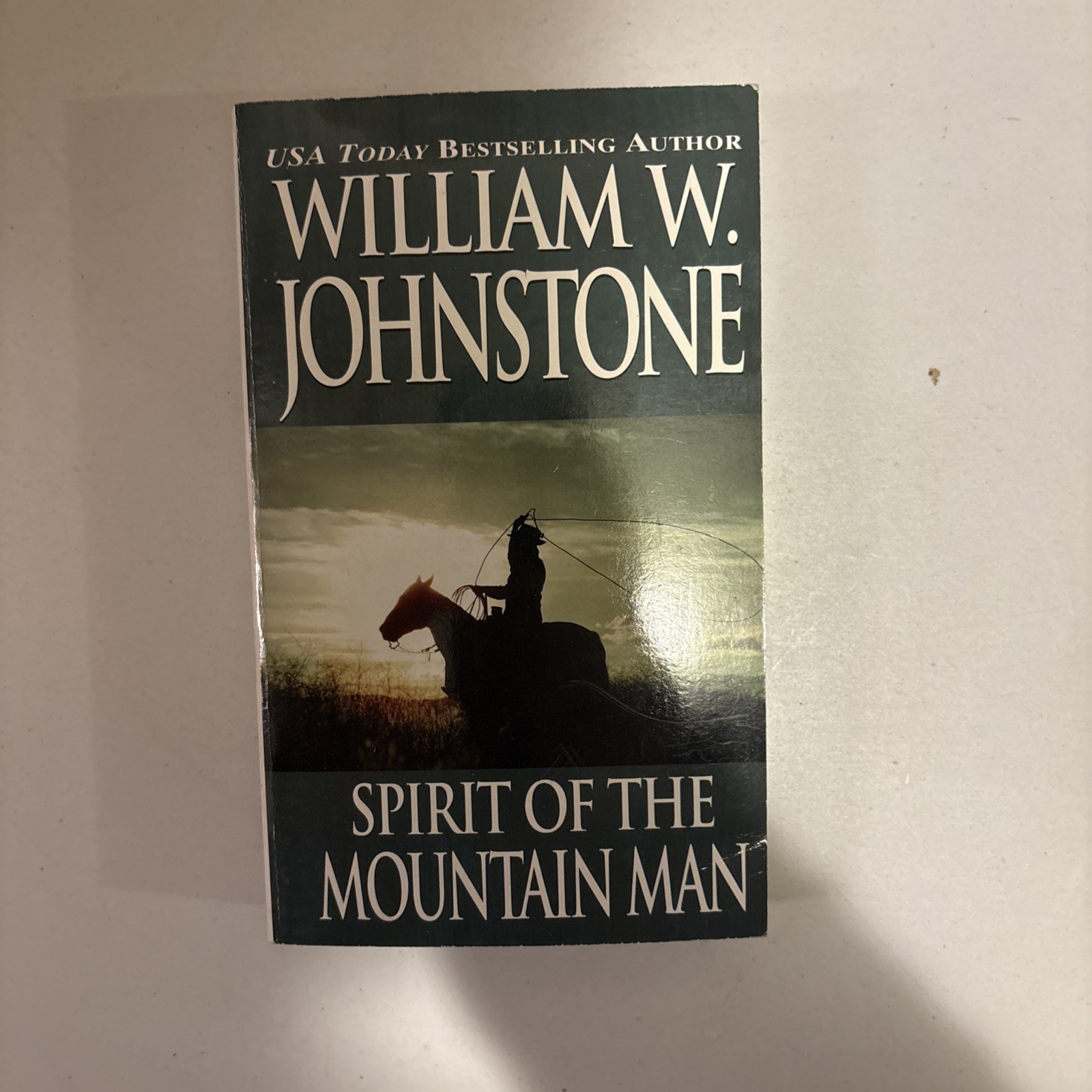 Lot of 8 William W. Johnstone Western Paperbacks – Ex‑Library – Action Series