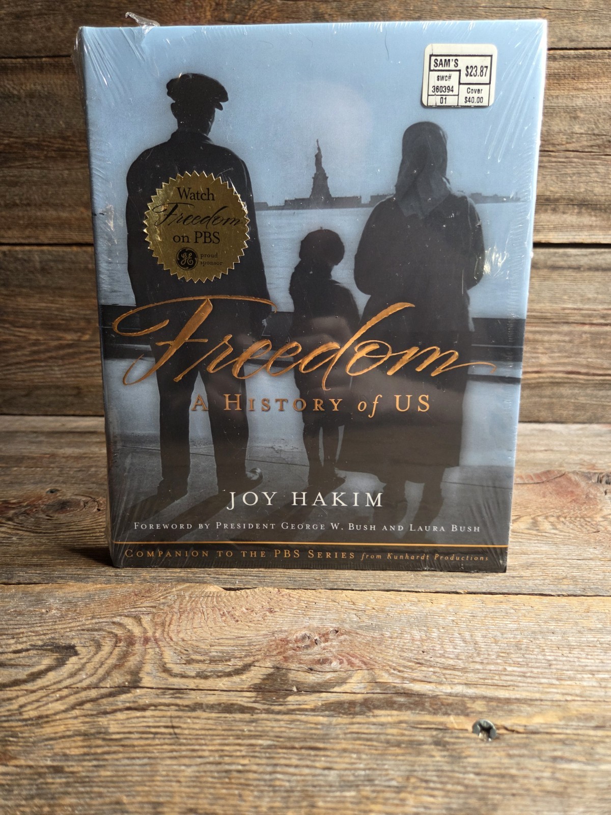 FREEDOM, A History of Us by Hankin 2002 HCDJ New & Sealed 406 pages