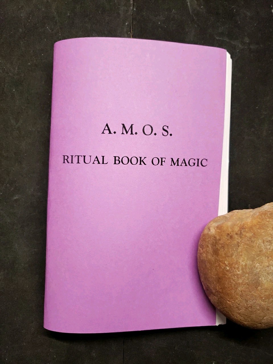 A.M.O.S. Ritual Book Of Magic By Clifford Bias 125 Pages New Reprint