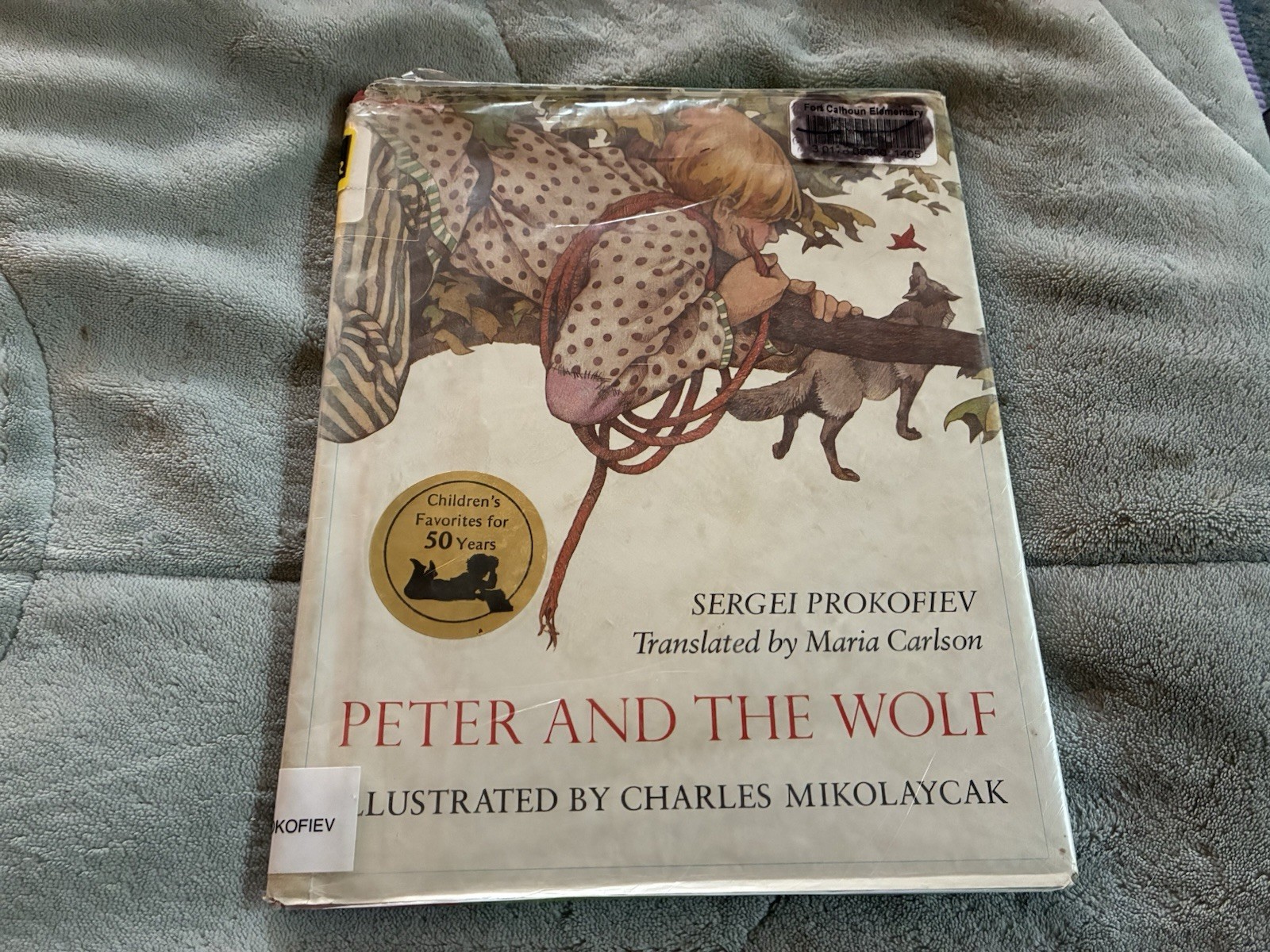 Peter And The Wolf by Maria Carlson 1986 1st Ed.