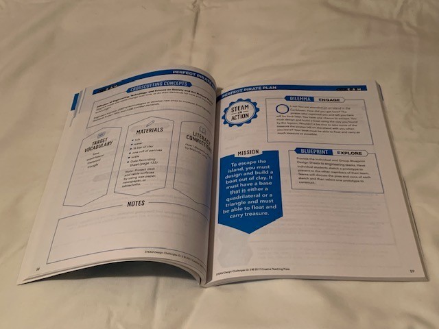 STEAM DESIGN CHALLENGES-Gr. 3 CREATIVE TEACHING PRESS 2017 SC-152 PAGES-NEW