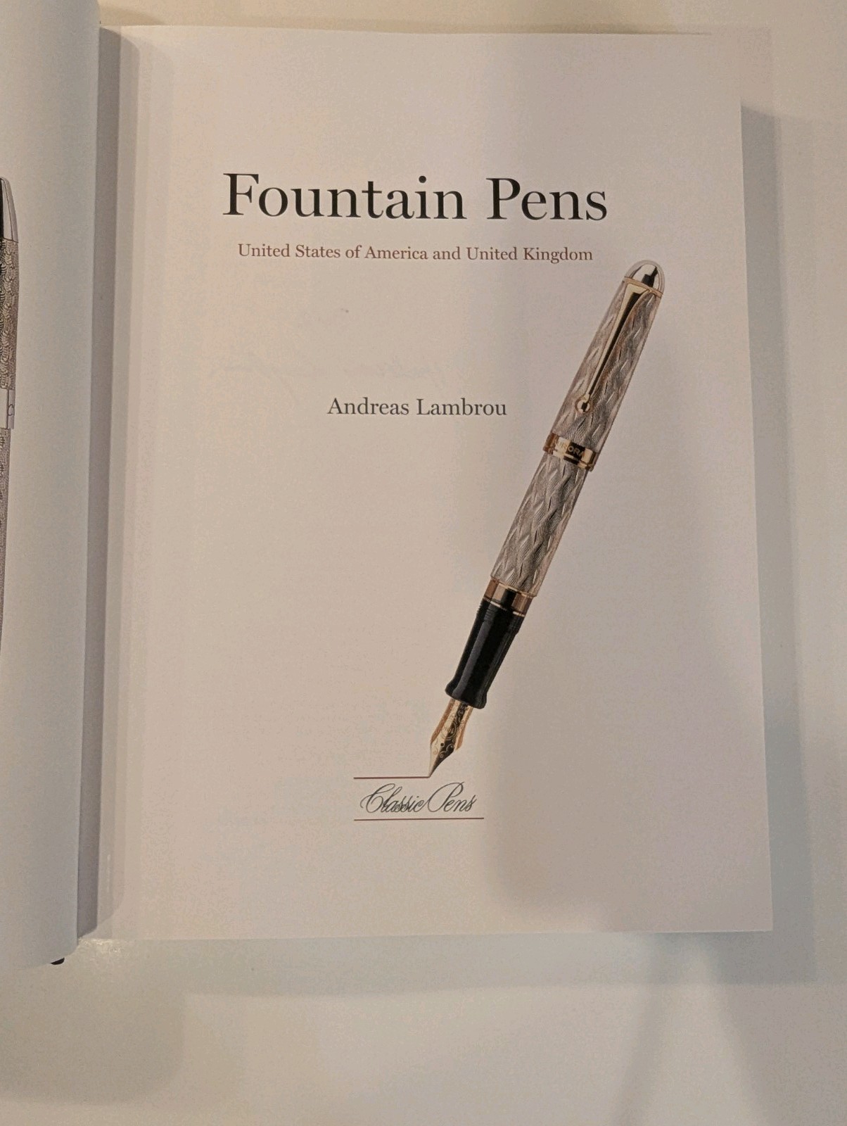 Fountain Pens: United States of America and United Kingdom