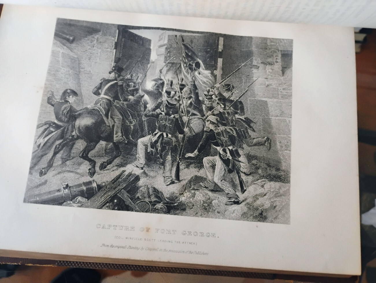 1858 Battles Of The United States by Sea and Land HENRY DAWSON