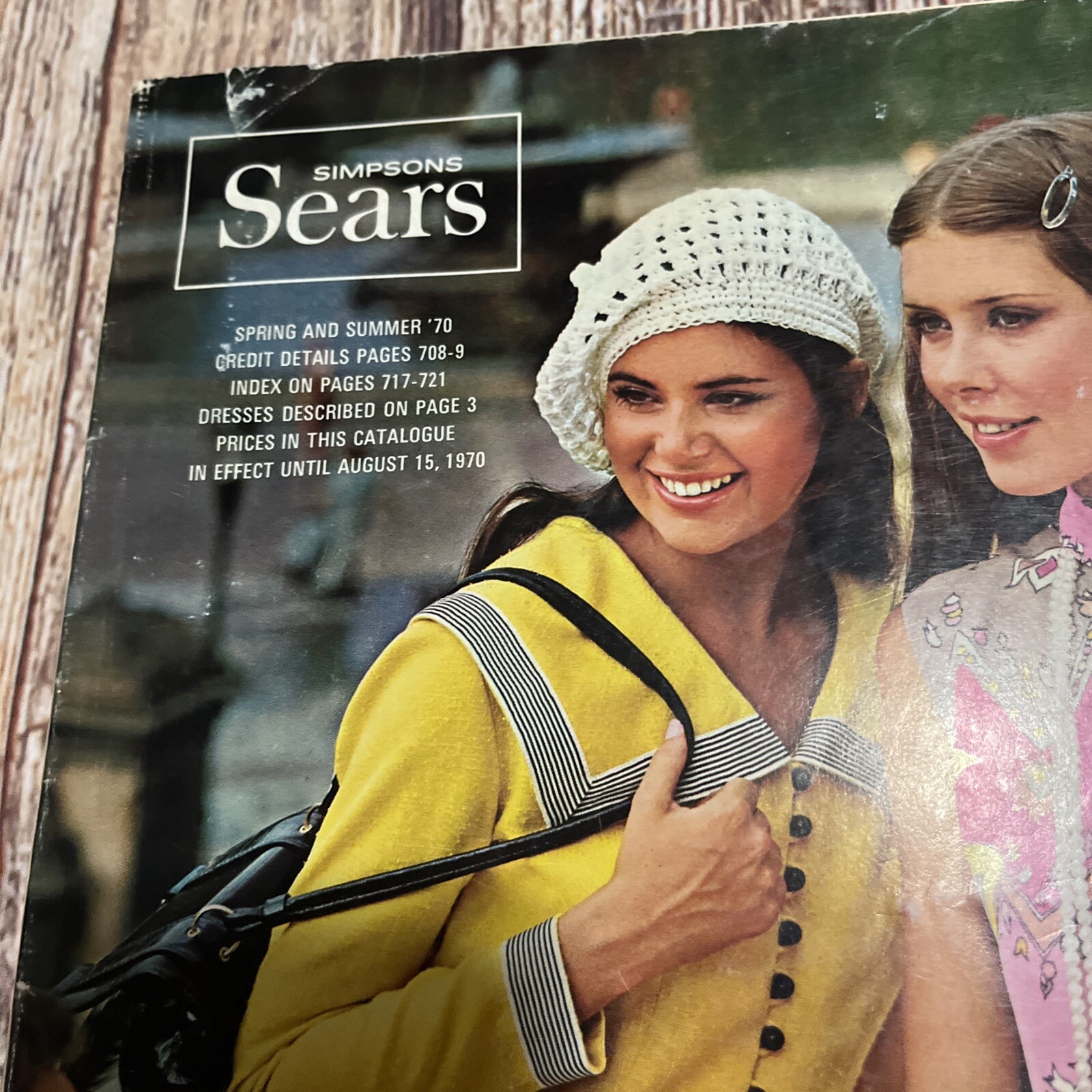 Simpson Sears Spring & Summer 1970 Catalog Vintage Fashion Electronics Rare