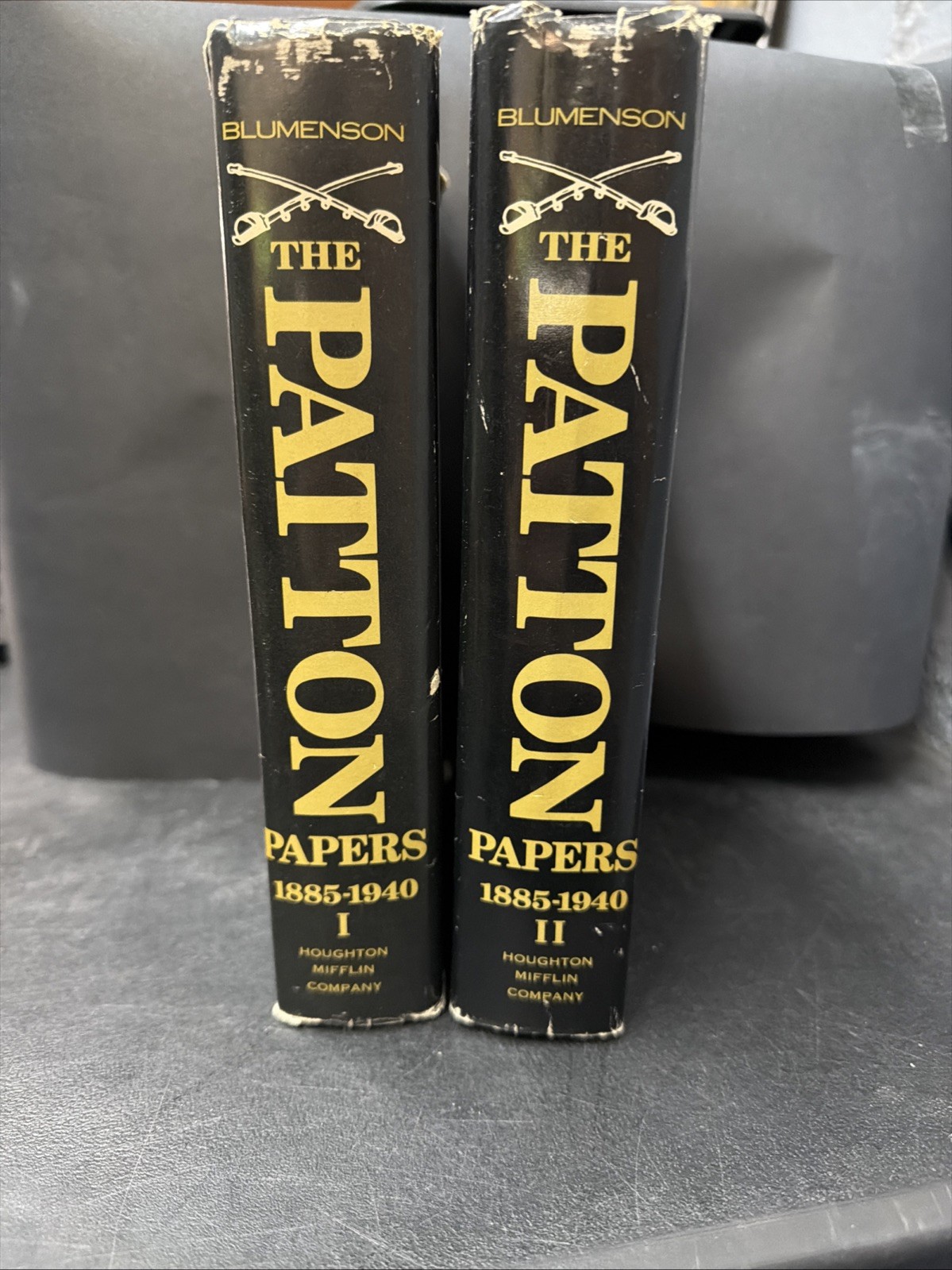 The Patton Papers 1885-1940 Hardcover Volume 1-2 Martin Blumenson 1972
