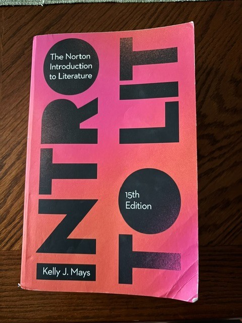 The Norton Introduction to Lit – Paperback – GOOD