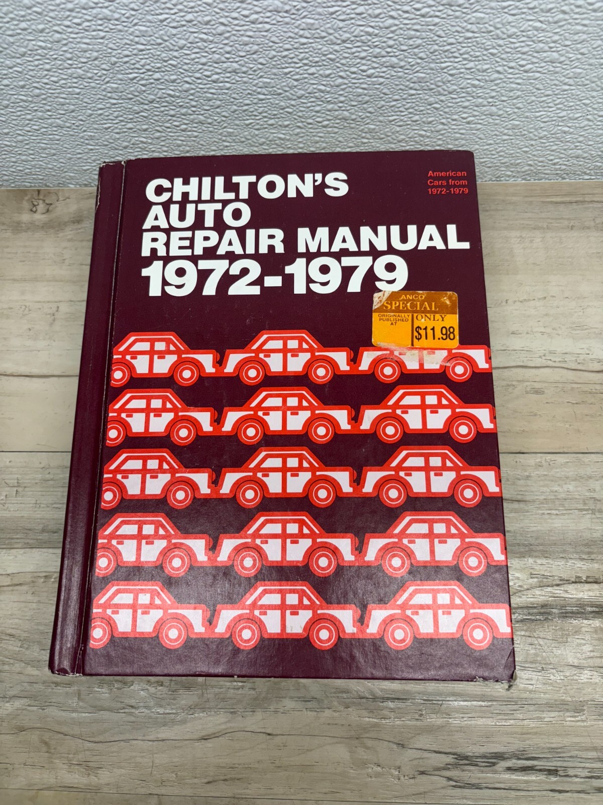 Chiltons Auto Repair Manual 1972-79 Hardcover Book