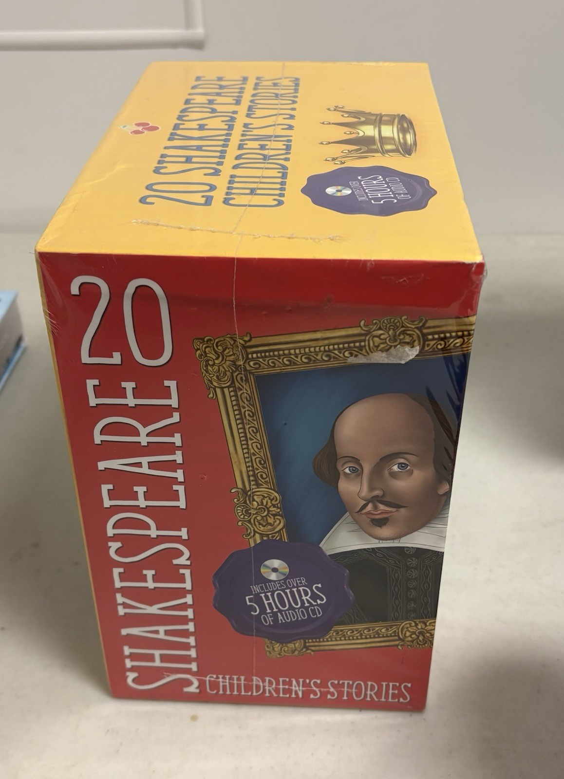 Shakespeare Children’s Stories Box Hardcover Illustrated Books with Audio CD’s