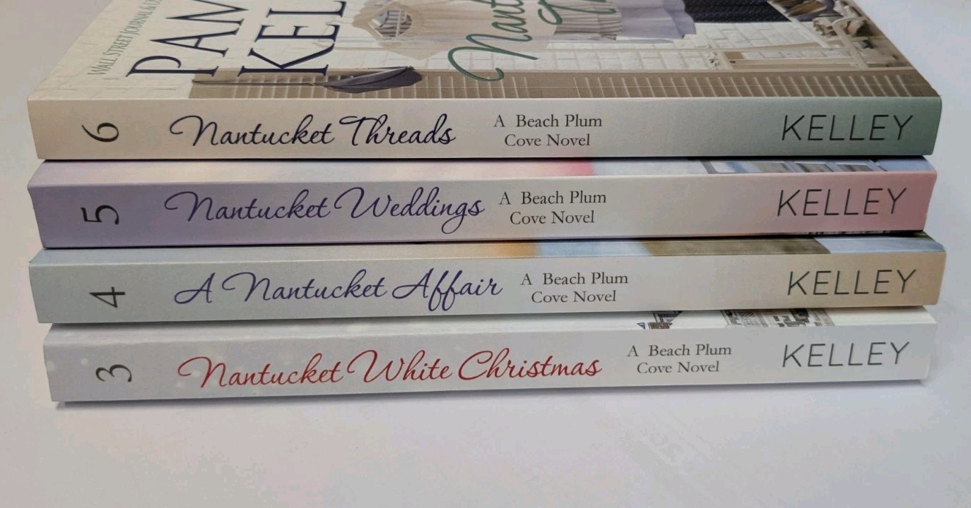 Lot Of 4 Beach Plum Cove Nantucket Inn Book Series 3,4,5,6 by Pamela Kelley