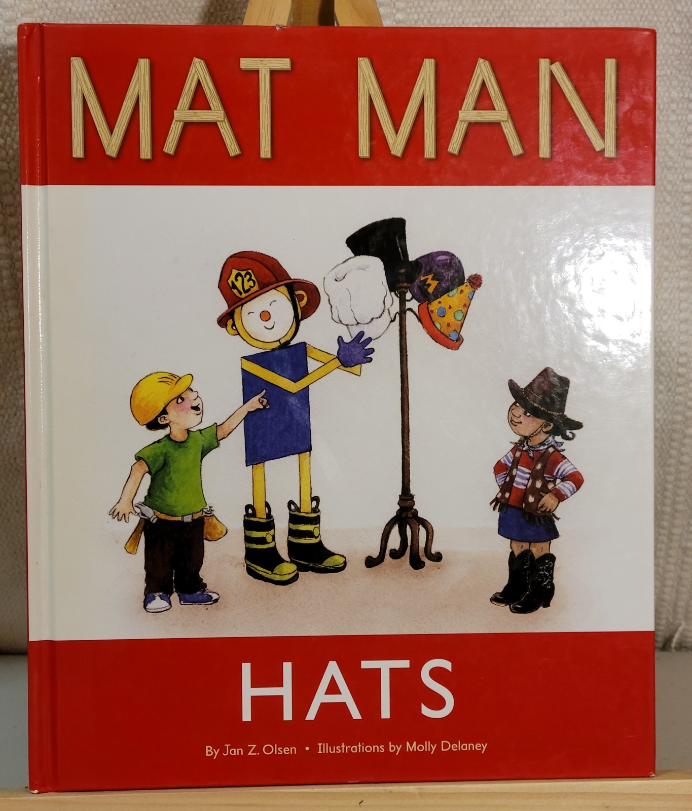 Mat Man Hats Jan Z. Olsen Childrens Book Handwriting Without Tears Hardcover