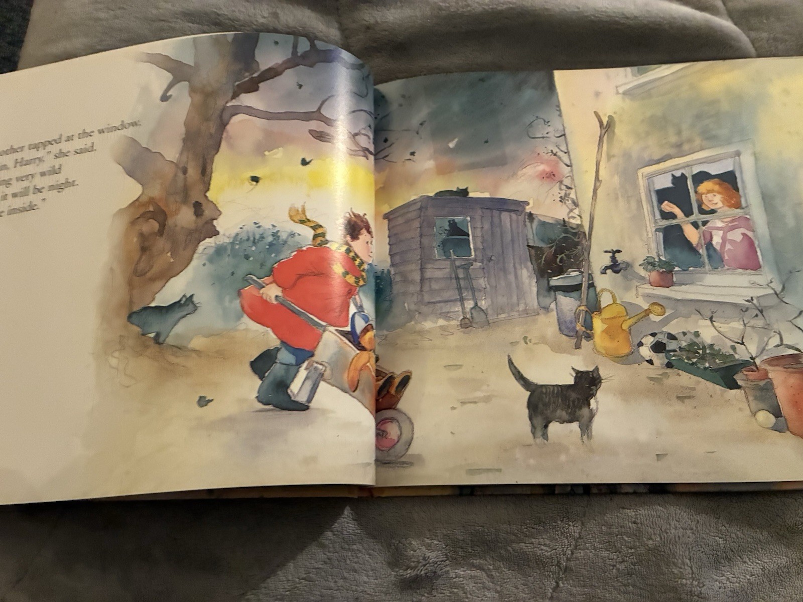Harry’s Stormy Night by Una Leavy 1995 1st Am. Ed.