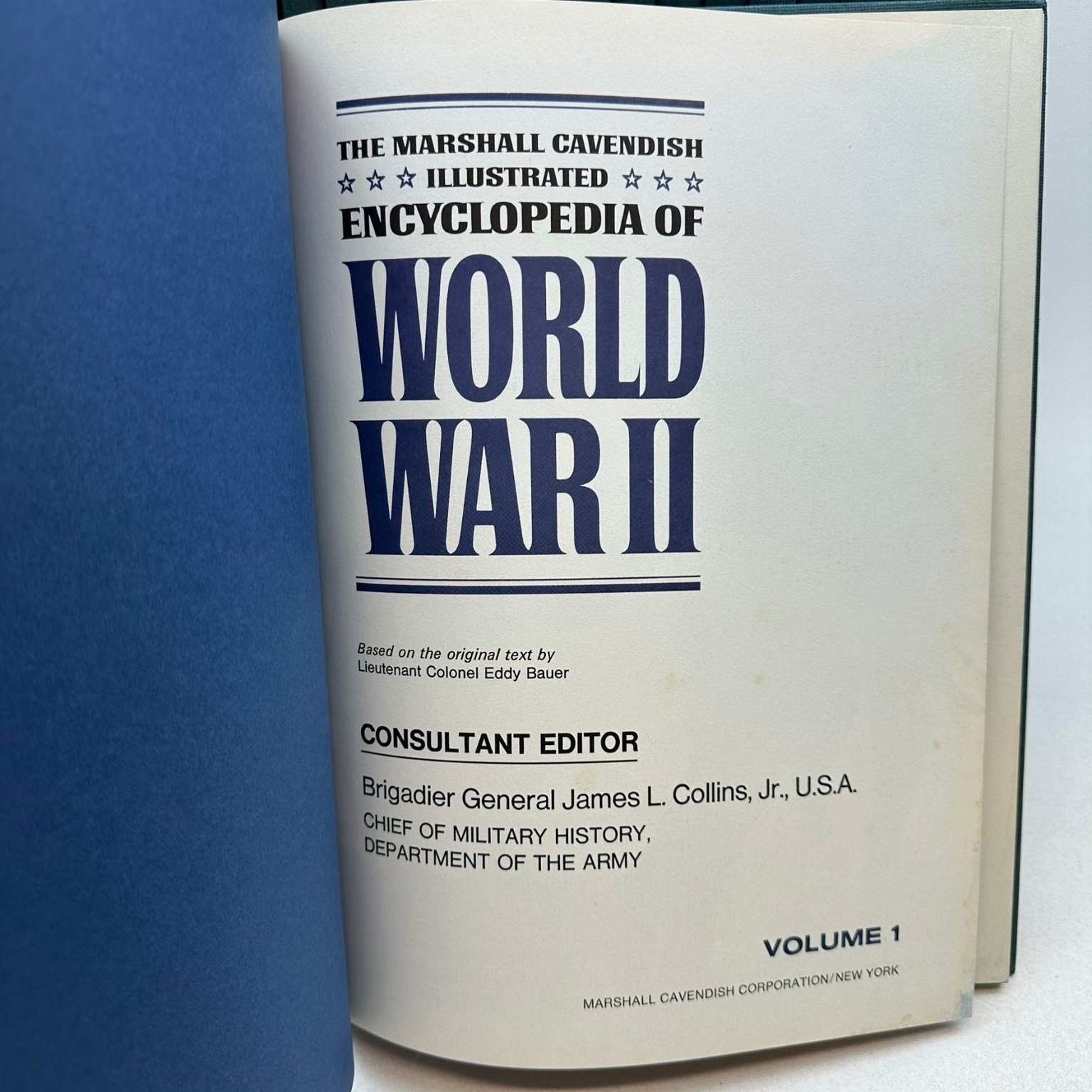 Marshall Cavendish Illustrated Encyclopedia of WWII Complete 25 Volume Set 1977