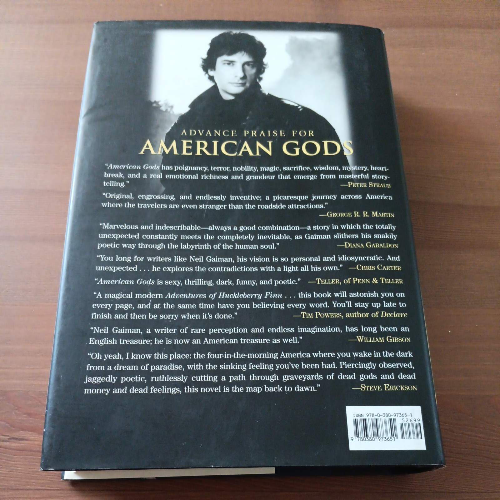 American Gods : A Novel by Neil Gaiman (2001, Hardcover) Signed First Edition.