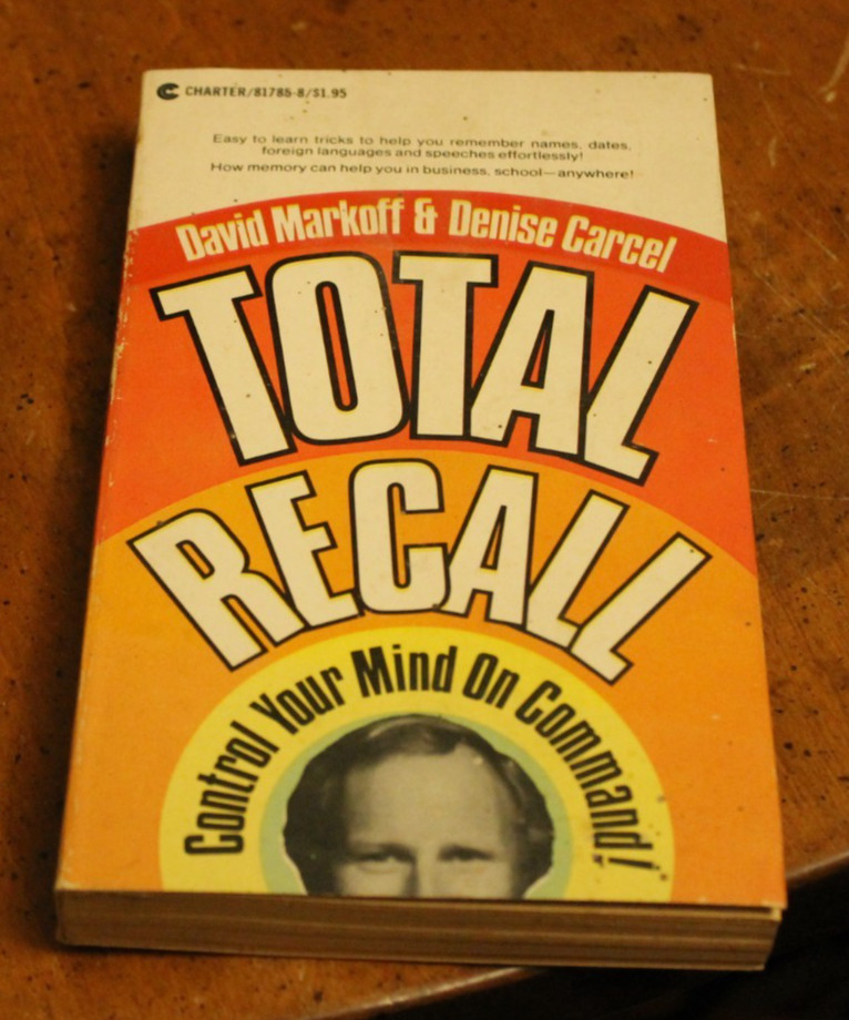 Total Recall ~ David Markoff & Denise Carcel ~ 1976 Charter PB