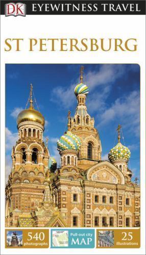 DK Eyewitness Travel Guide St Petersburg – paperback, Eyewitness, 9781465427373