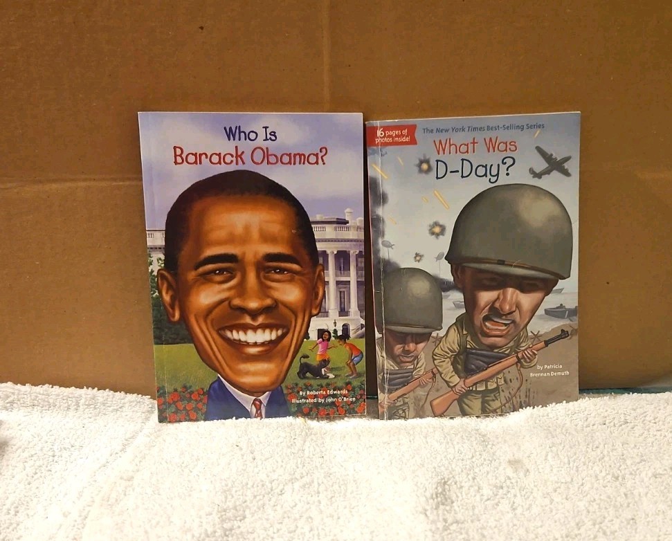 Lot of 38 Who HQ books – Who Was, Who Is, What Was, Where Is..