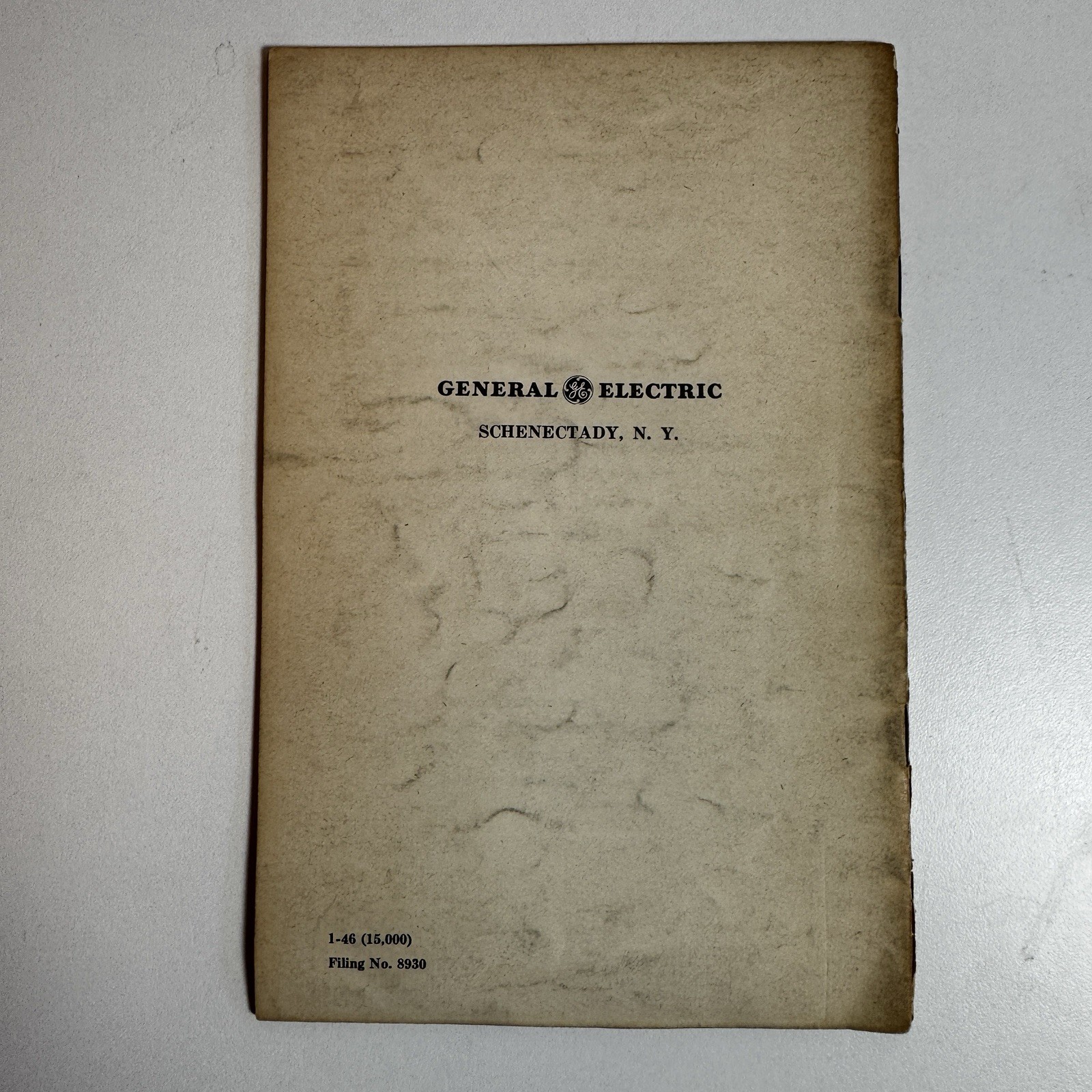 General Electric Industrial Electronics Thy-Mo-Trol Thyratron Motor Control 1946