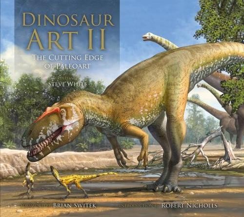 Dinosaur Art II by Steve White Hardback Book The Fast Free Shipping