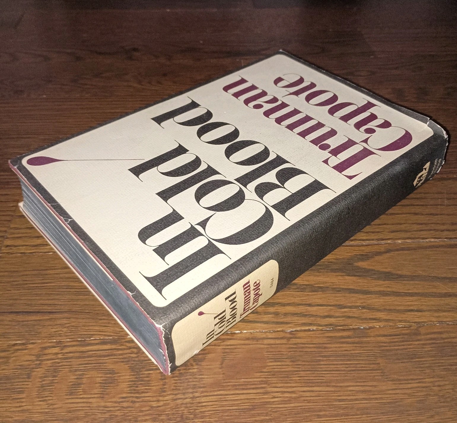 In Cold Blood Truman Capote 1965 First Edition Hardcover Book Of The Month Club
