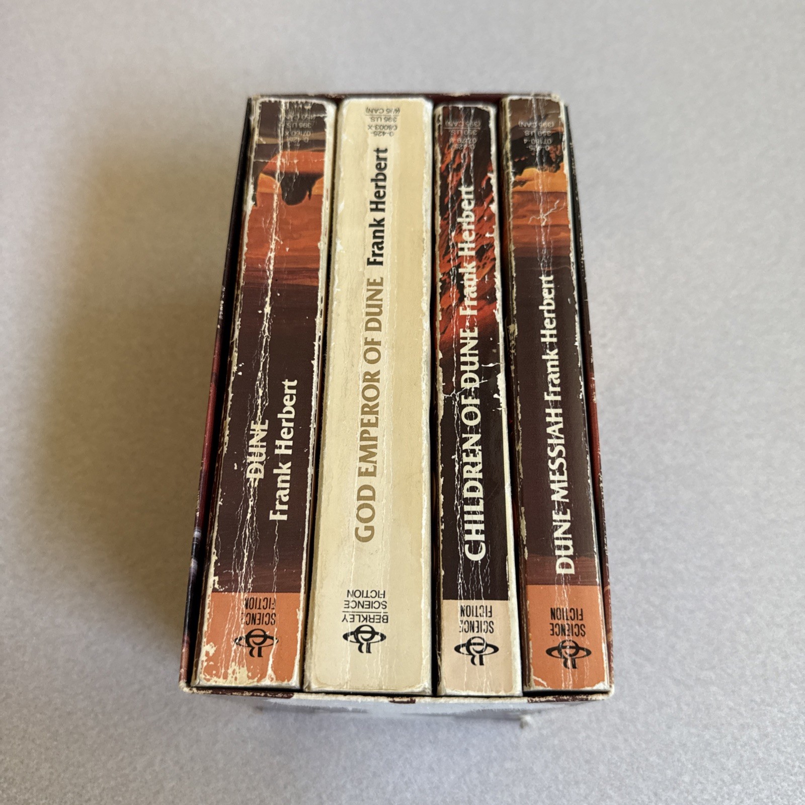The Dune Collection Box Set 1984 Berkeley Edition Frank Herbert – 4 Books