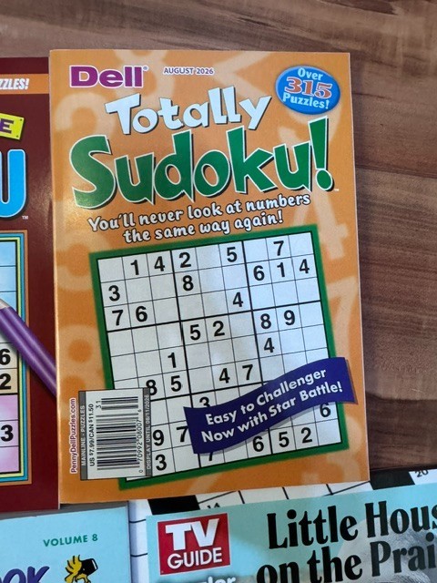 Lot (9) New Variety Puzzle Books Magazines Puzzles Games Crossword Word Seek