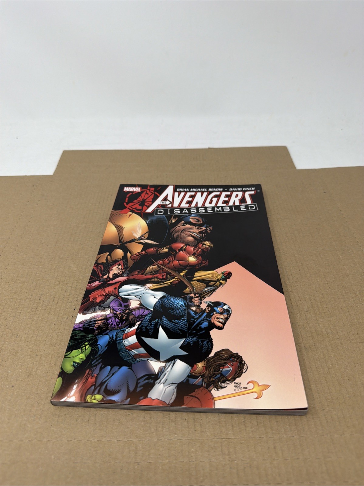 Avengers Disassembled by Brian Michael Bendis (Marvel Trade Paperback TPB)